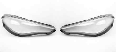 Compatible For Alfa Romeo Giulia 2015 2016 2017 2018 2019 2020 2021 2022 Car Decorations Accessories Glass Headlights Transparent Shell(Right) in Saudi Arabia