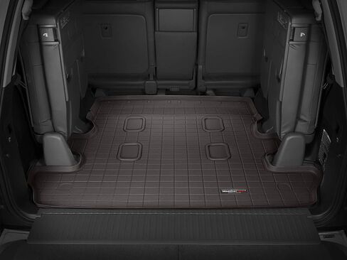 بطانة صندوق السيارة من Weathertech لسيارة Toyota Land Cruiser، Land Cruiser خلف الصف الثاني (40356)، أسود in Saudi Arabia