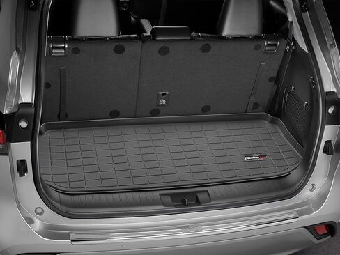 بطانة صندوق السيارة من Weathertech لسيارة Toyota Highlander Hybrid، Highlander خلف الصف الثالث (401350)، أسود in Saudi Arabia