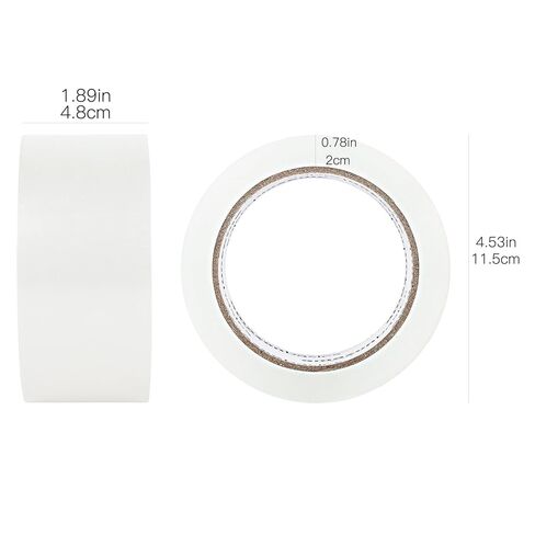Strong Adhesive 6 Rolls Packaging Tape, 1.89in x 60y, Heavy Duty Adhesive Tape with Free Tape Cutter for Shipping, Office，Moving, Packing（Total 360y） in Saudi Arabia