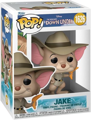 Funko Pop! Disney: The Rescuers Down Under - Jake - Collectable Vinyl Figure - Gift Idea - Official Merchandise - Toys for Kids & Adults - Movies Fans - Model Figure for Collectors and Display in Saudi Arabia