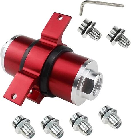 AN6 AN8 AN10 Inline Filter, 30 micron red in Saudi Arabia
