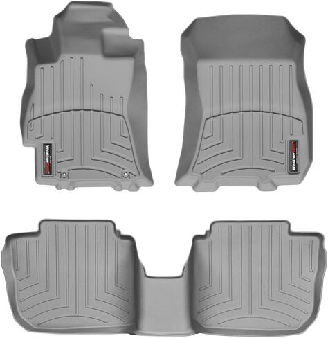 Weathertech Custom Fit FloorLiners for Subaru Legacy, Outback, 1st & 2nd Row (44259-1-2), Black in Saudi Arabia