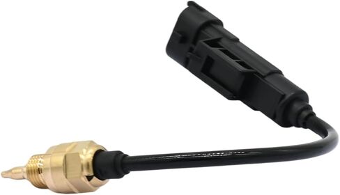 Engine Coolant Temperature Temp Switch Sensor Sender Compatible with Dodge Dart 15-13 Fiat 500 500L 500X 17-12 Jeep Compass 21-17 L4 1.4L 2.4L in Saudi Arabia