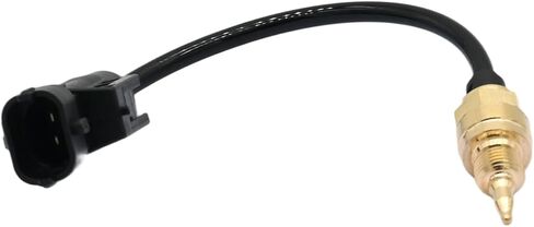 Engine Coolant Temperature Temp Switch Sensor Sender Compatible with Dodge Dart 15-13 Fiat 500 500L 500X 17-12 Jeep Compass 21-17 L4 1.4L 2.4L in Saudi Arabia