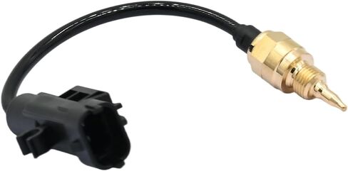 Engine Coolant Temperature Temp Switch Sensor Sender Compatible with Dodge Dart 15-13 Fiat 500 500L 500X 17-12 Jeep Compass 21-17 L4 1.4L 2.4L in Saudi Arabia
