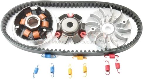 GY6 125cc 150cc 152QMI 157QMJ Scooter Motorcycle Moped Go Kart Variator Set 842 Belt Racing Distribution 1K 1.5K 2K Compatible Parts in Saudi Arabia