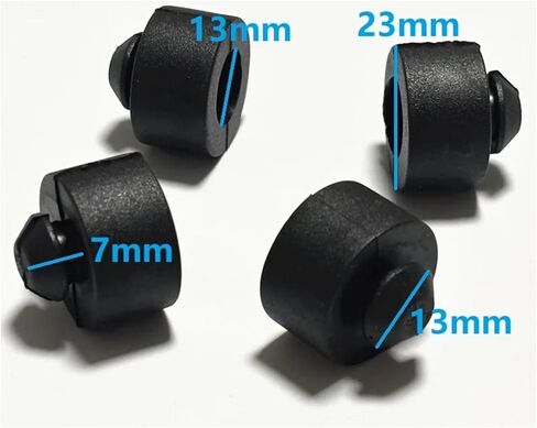 4PCS motorcycle Scooter CG125 GN125 EN125 GS125 CB125 CBT125 seat support rubber buffer seal for Suzuki for Honda anti-shock parts in Saudi Arabia