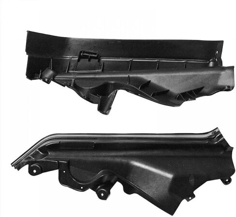 3 Piece Set Car Engine Upper Compartment Partition Panels For X5 X6 E70 Compatible With 51717169420 51717169421 51717169419 Black Plastic in Saudi Arabia