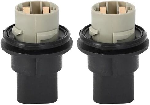 2Pcs Front Turn Light Lamp Sockets Base Compatible With Models 2011-2013 2015-2016 in Saudi Arabia