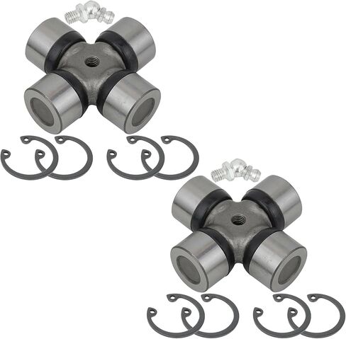 Caltric 2 Front Drive Shaft U-Joint Compatible with Can-Am Commander 1000 4X4 Ltd X Xt Xtp 2012-2016 in Saudi Arabia