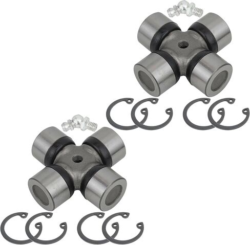 Caltric 2 Front Drive Shaft U-Joint Compatible with Can-Am Commander 1000 4X4 Ltd X Xt Xtp 2012-2016 in Saudi Arabia