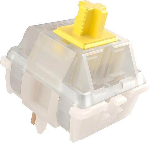 GATERON Baby Kangaroo 2.0 Keyboard Switches,Heavy Tactile RGB LED 22mm Dual-Stage Spring Factory Pre-lubed 5-Pin 59gf Key Switches for MX Mechanical Keyboard(Kangaroo Tactile 72Pcs) in Kuwait