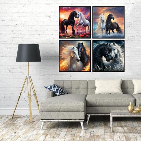 zythron 3pcs الجمجمة الماس الفن الهيكل العظمي شبح الوجه الماس اللوحة التارو بطاقة الماس مجموعات الفن للبالغين DIY 5D الحفر الكامل جوهرة الفن اللوحة عدة للمنزل جدار ديكور الهدايا 12x16 في in Kuwait