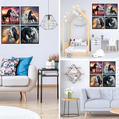 zythron 3pcs الجمجمة الماس الفن الهيكل العظمي شبح الوجه الماس اللوحة التارو بطاقة الماس مجموعات الفن للبالغين DIY 5D الحفر الكامل جوهرة الفن اللوحة عدة للمنزل جدار ديكور الهدايا 12x16 في in Kuwait