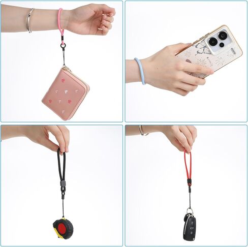 6 قطع من حبل الإصبع، حبل USB صغير، أشرطة قصيرة محمولة وأشرطة أصابع ملونة لحافظة الهاتف المحمول ومفاتيح محركات أقراص فلاش الكاميرا in Saudi Arabia