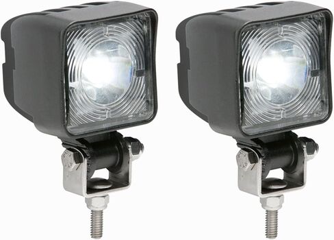 2 Pack Optronics Single Diode LED Mini Square Work Utility Light Flood Beam TLL51FB in Saudi Arabia