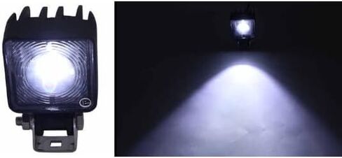 2 Pack Optronics Single Diode LED Mini Square Work Utility Light Flood Beam TLL51FB in Saudi Arabia
