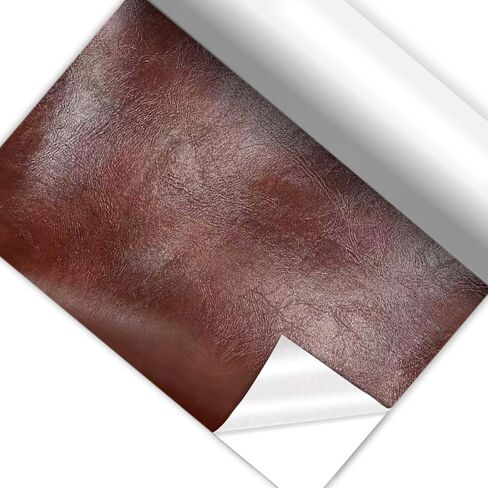 Self Adhesive Faux Leather Repair Patch,1Roll 15x78 Inch Leather Repair Tape for Furniture,Couch Tape for Couches,Bed,Car Seats,Chair,Light Brown in Saudi Arabia