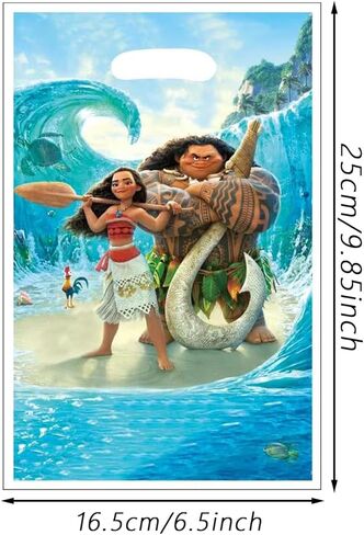 KROCEUS For Moana Party Gift Bags 30PCS, Supplies, and Decorations – Perfect for Cartoon Parties, Ideal for Kids, Great for Family Events & Prizes in Saudi Arabia