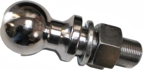 EX70C-C 2-5/16" Trailer Hitch Ball 1.25" Shank Chrome 30K Heavy Duty Forged - for Brophy - Trailer Ball in Saudi Arabia