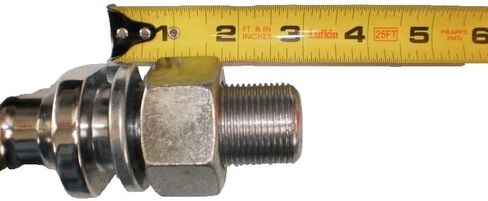 EX70C-C 2-5/16" Trailer Hitch Ball 1.25" Shank Chrome 30K Heavy Duty Forged - for Brophy - Trailer Ball in Saudi Arabia
