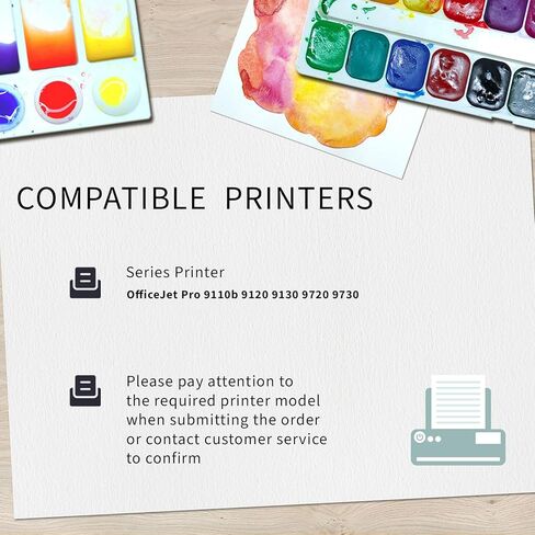 خرطوشة حبر 938XL عالية الإنتاجية بديلة لخرطوشة حبر HP 938 938XL لطابعات HP OfficeJet Pro 9110b 9120 9130 9720 9730، ملونة in Saudi Arabia