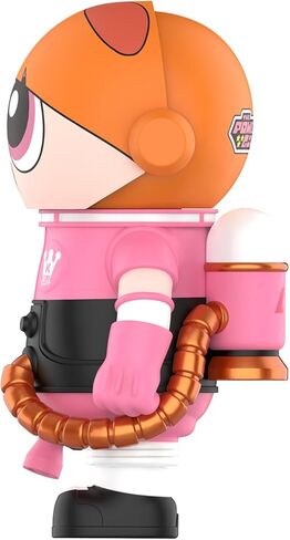 POP MART MEGA Space Molly 400%+100% The Powerpuff Girls-Blossom Collection Figurine, 400%: 11.8 Inch+100%: 2.76 Inch Height, Toys for Modern Home Décor, Collectible Art Toy in Saudi Arabia