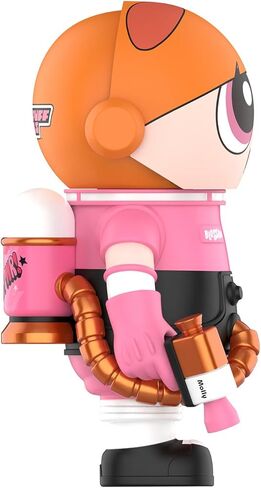 POP MART MEGA Space Molly 400%+100% The Powerpuff Girls-Blossom Collection Figurine, 400%: 11.8 Inch+100%: 2.76 Inch Height, Toys for Modern Home Décor, Collectible Art Toy in Saudi Arabia