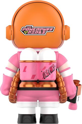 POP MART MEGA Space Molly 400%+100% The Powerpuff Girls-Blossom Collection Figurine, 400%: 11.8 Inch+100%: 2.76 Inch Height, Toys for Modern Home Décor, Collectible Art Toy in Saudi Arabia