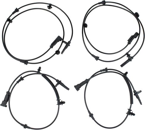 4pcs Front Rear Left and Right ABS Wheel Speed Sensor for Ford Explorer Police Interceptor Utility 2013-2019 in Saudi Arabia