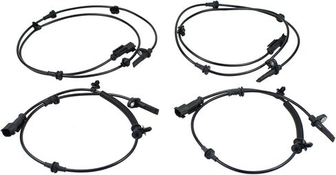 4pcs Front Rear Left and Right ABS Wheel Speed Sensor for Ford Explorer Police Interceptor Utility 2013-2019 in Saudi Arabia