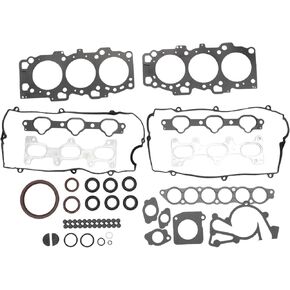 مجموعة حشيات رأس الأسطوانة لشركة Hyundai Santa Fe 2.7L 2004-2006 ختم الكفاءة رقم 2091037L00 مجموعة حشيات صمام المحرك الأسود 1 Set in Saudi Arabia