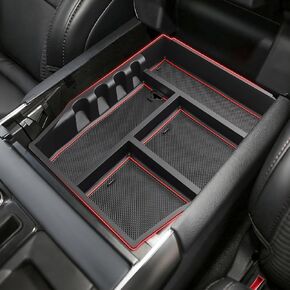 Autorder Center Console Dash Organizer for 2020 2021 2022 2023 2024 2025 Ford Escape Accessories 8-inch Dashboard Insert Tray with Cellphone Holder Storage Box with Anti-Slip Mat(Not fit 13.2-Screen) in Kuwait