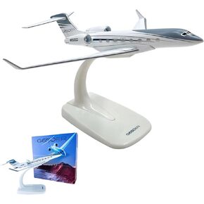 1:200 نموذج طائرة نفاثة، طائرة جلف ستريم G650 نموذج طائرة من خليط معدني لديكور المكتب والتشكيلة أو الهدايا (6.3 × 5.9 بوصة) in Saudi Arabia
