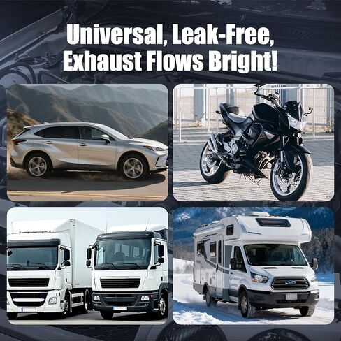 Stainless Steel Exhaust Hose 78.7 Inch Flexible Fuel Tank Vent Pipe for Diesel Heater Air Heater Cars Vans Trucks RVs SUVs in Saudi Arabia
