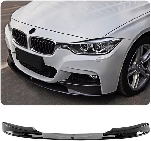 الشفة الأمامية المصد لسيارة BMW 3-Series E90 E91 325i 335i LCI M Sport 2009 2010 2011 2012 MP Style المصد الأمامي للشفاه الفاصل سبويلر (ألياف الكربون) in Kuwait