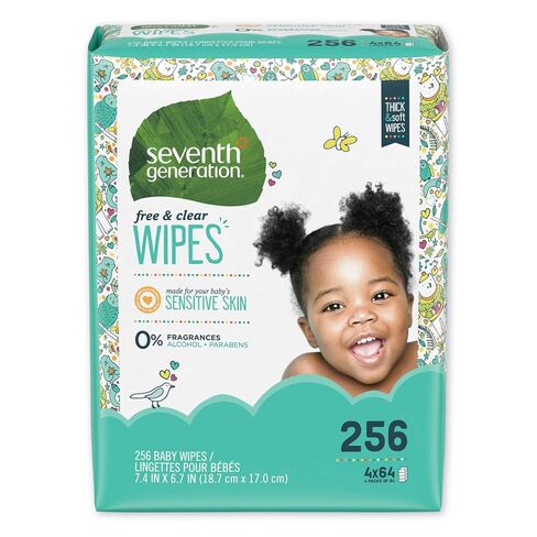 Seventh Generation Free & Clear Travel Baby Wipes 30Ct, 30 CT in Saudi Arabia