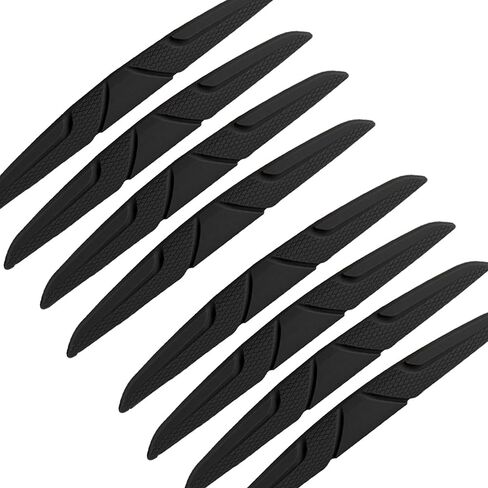 Car Door Edge Guards - Anti-Scratch Rubber Bumper Protectors - 8-Pack for All Vehicles(Sedan, Truck, SUV) - Easy to Install with Strong Adhesive (Gray) in Saudi Arabia