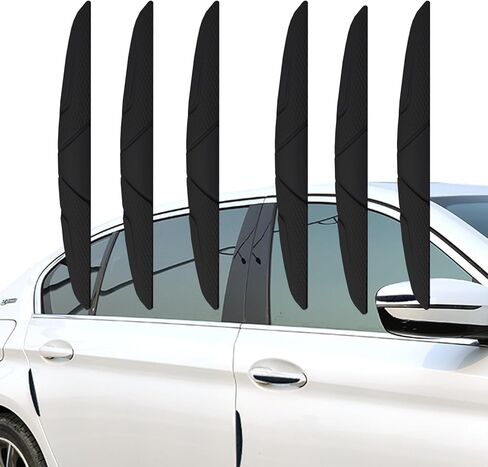 Car Door Edge Guards - Anti-Scratch Rubber Bumper Protectors - 8-Pack for All Vehicles(Sedan, Truck, SUV) - Easy to Install with Strong Adhesive (Gray) in Saudi Arabia