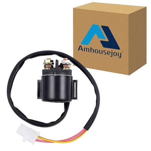 Amhousejoy Starter Solenoid Relay for YERF Dog SPIDERBOX GX150 GO Kart 150CC in Saudi Arabia