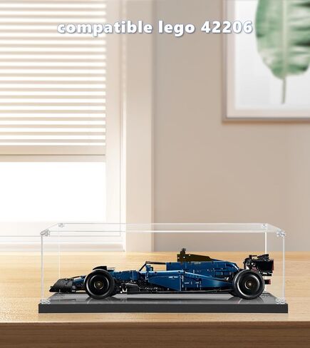 حافظة عرض أكريليك لسيارة Lego 2022 Ford-GT 42154، صندوق عرض مقاوم للغبار لسيارة Lego 42154، الحجم: 17.72 × 7.87 × 6.69 بوصة (غير متضمن في الطراز) in Kuwait