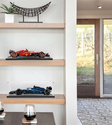 حافظة عرض أكريليك لسيارة Lego 2022 Ford-GT 42154، صندوق عرض مقاوم للغبار لسيارة Lego 42154، الحجم: 17.72 × 7.87 × 6.69 بوصة (غير متضمن في الطراز) in Kuwait