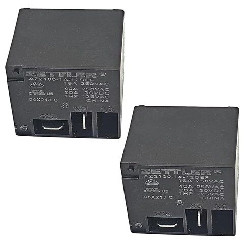 2PCS AZ2100-1A-12DEF 12VDC SPST-NO THT Power Relay in Saudi Arabia