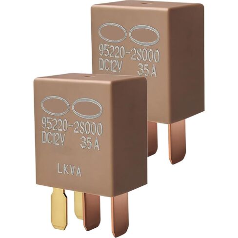 2PCS 952202S000 Power Relay (OEM 95220-2S000) – Compatible with Hyundai Genesis 2016, GV70 2022 & More, Replaces 95220FL000 in Saudi Arabia