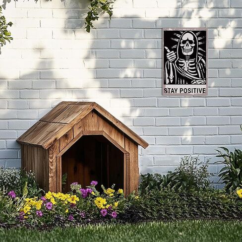 لوحة الألومنيوم 739 القوطية الجمجمة لوحة الألومنيوم علامة خمر البقاء إيجابية المعادن الزخرفية علامات لويحات الهيكل العظمي ديكور مضحك الرجعية علامة للمنزل غرفة المعيشة غرفة نوم هدايا ديكور الهالوين in Kuwait