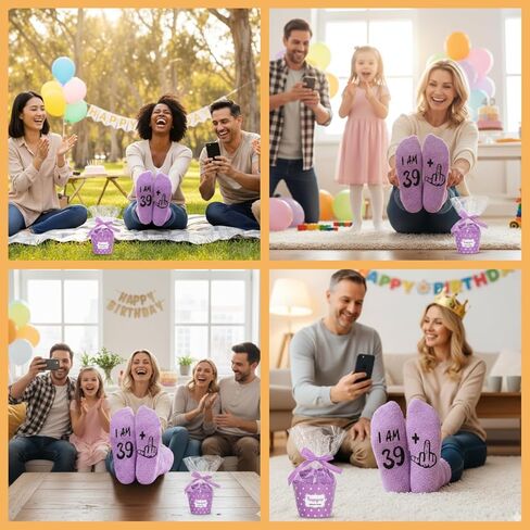 أفكار هدايا عيد الميلاد الأربعين للنساء من HAPPYPOP - جوارب لعمر 40 عامًا، أفضل الهدايا للمرأة في منتصف العمر بعمر 40 عامًا in Saudi Arabia