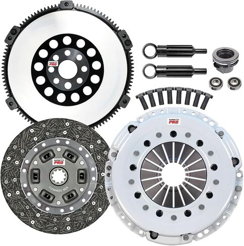 ClutchMaxPRO Performance Stage 1 Clutch Kit with Chromoly Flywheel fits BMW 1991-2003; 323i, 325i, 328i, M3, Z3, Z4, 2.5L, 2.8L, 3.0L 6cyl M50, M52, M54, S50 Engines (CP03505HDLSF-ST1) in Saudi Arabia