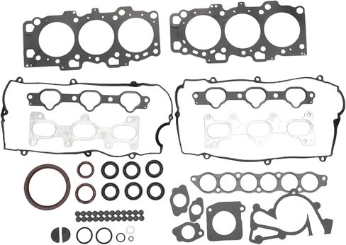 Cylinder Head Gasket Kit for Hyundai Santa Fe 2.7L 2004-2006 Efficiency Seal No.2091037L00 Engine Engine Valve Gasket Set Black 1 Set in Saudi Arabia