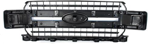 Oxford White Front Upper Grille Bumper Grill Compatible with Ford F150 XLT 2018-20 Replace For JL3Z-8200-EA in Saudi Arabia